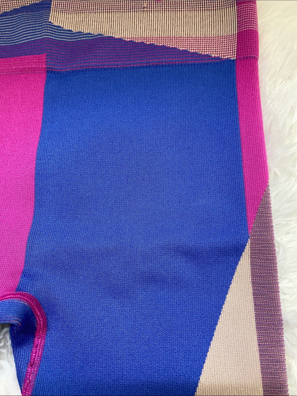 Nike Dri-Fit Women’s Colorblock  Sports Shorts - Pink Purple Blue Tan. Size-XL - Picture 11 of 14